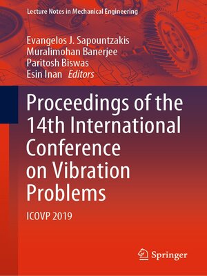 cover image of Proceedings of the 14th International Conference on Vibration Problems